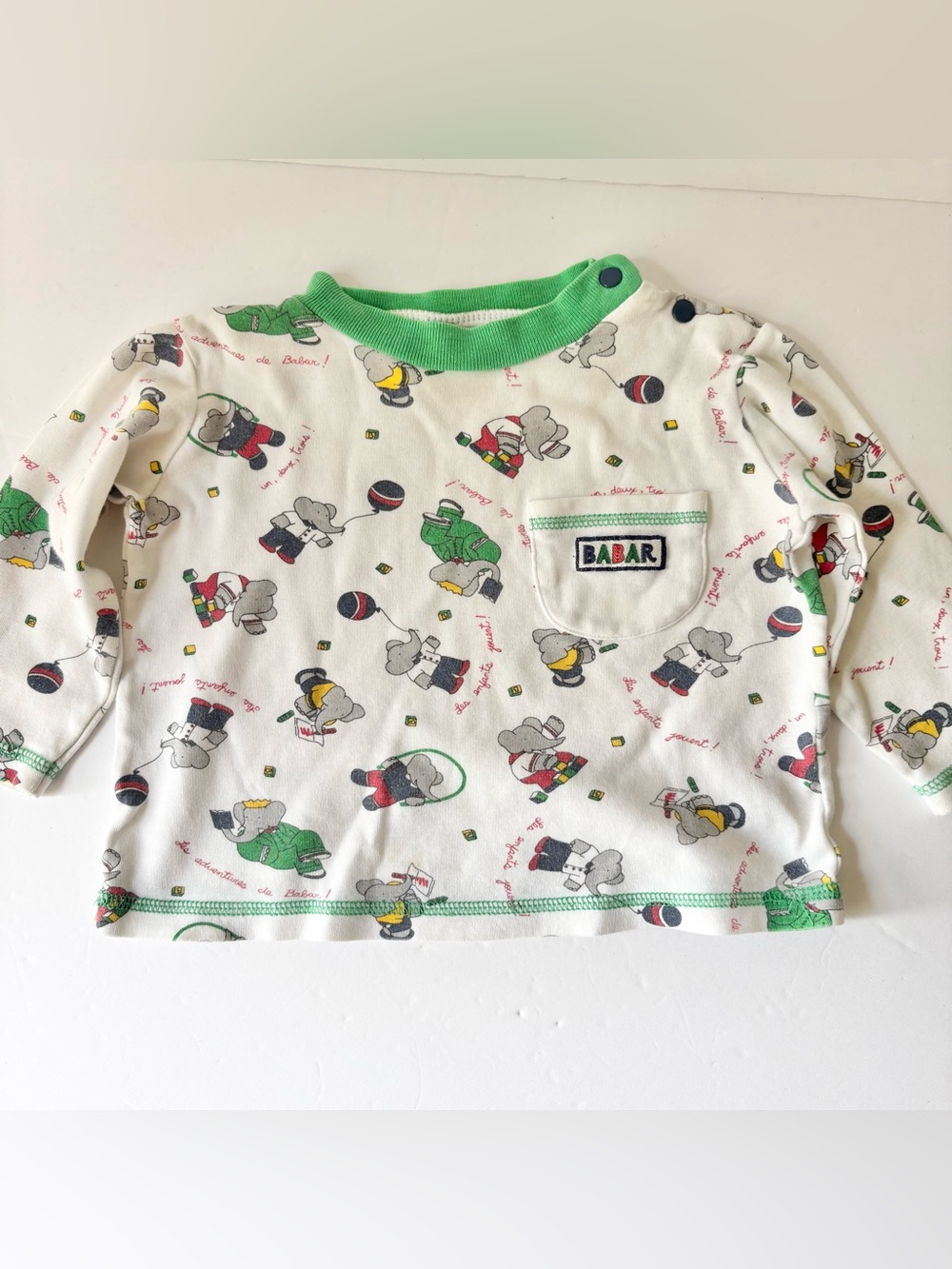 Vintage Babar the Elephant Toddler Shirt
